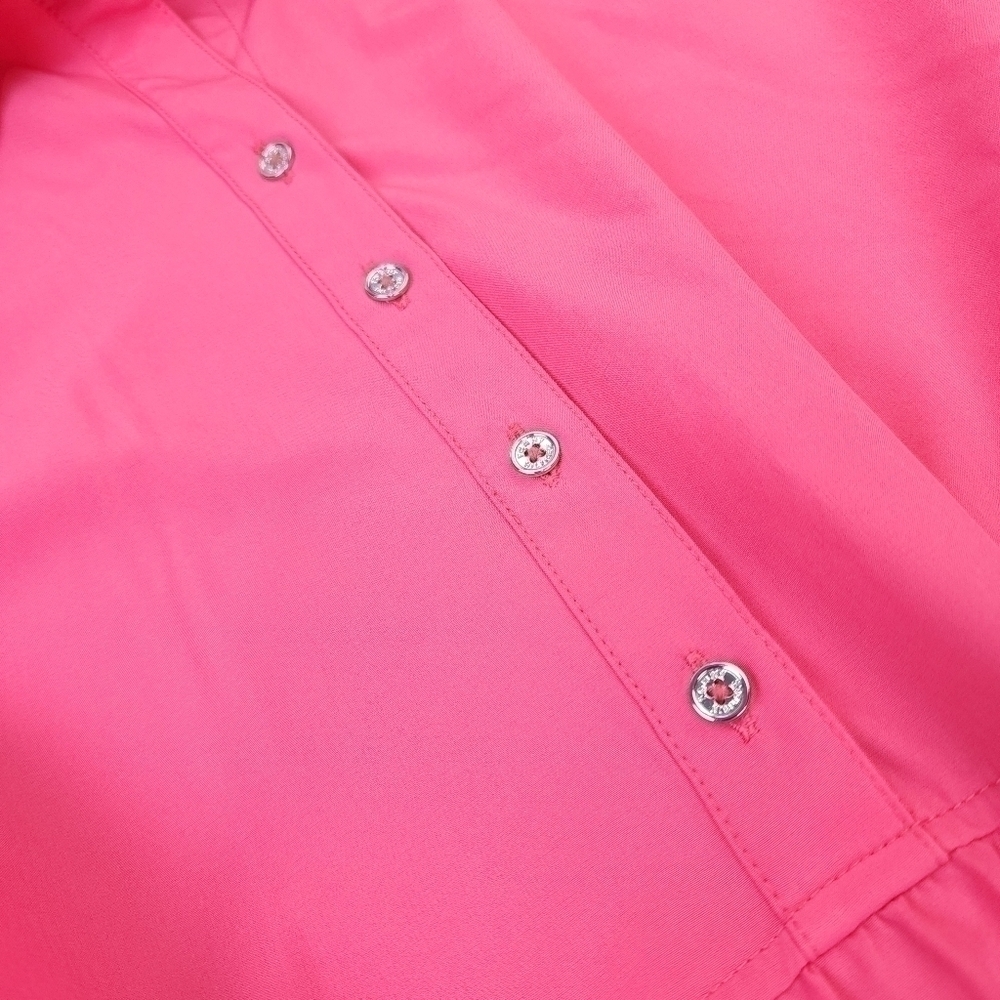 🔴 Tommy Hilfiger Pink Maxi Dress Sz 10 - Picture 8 of 10